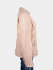 Шкіряна куртка S.Oliver модель 5897143wer_Пудровый Фото