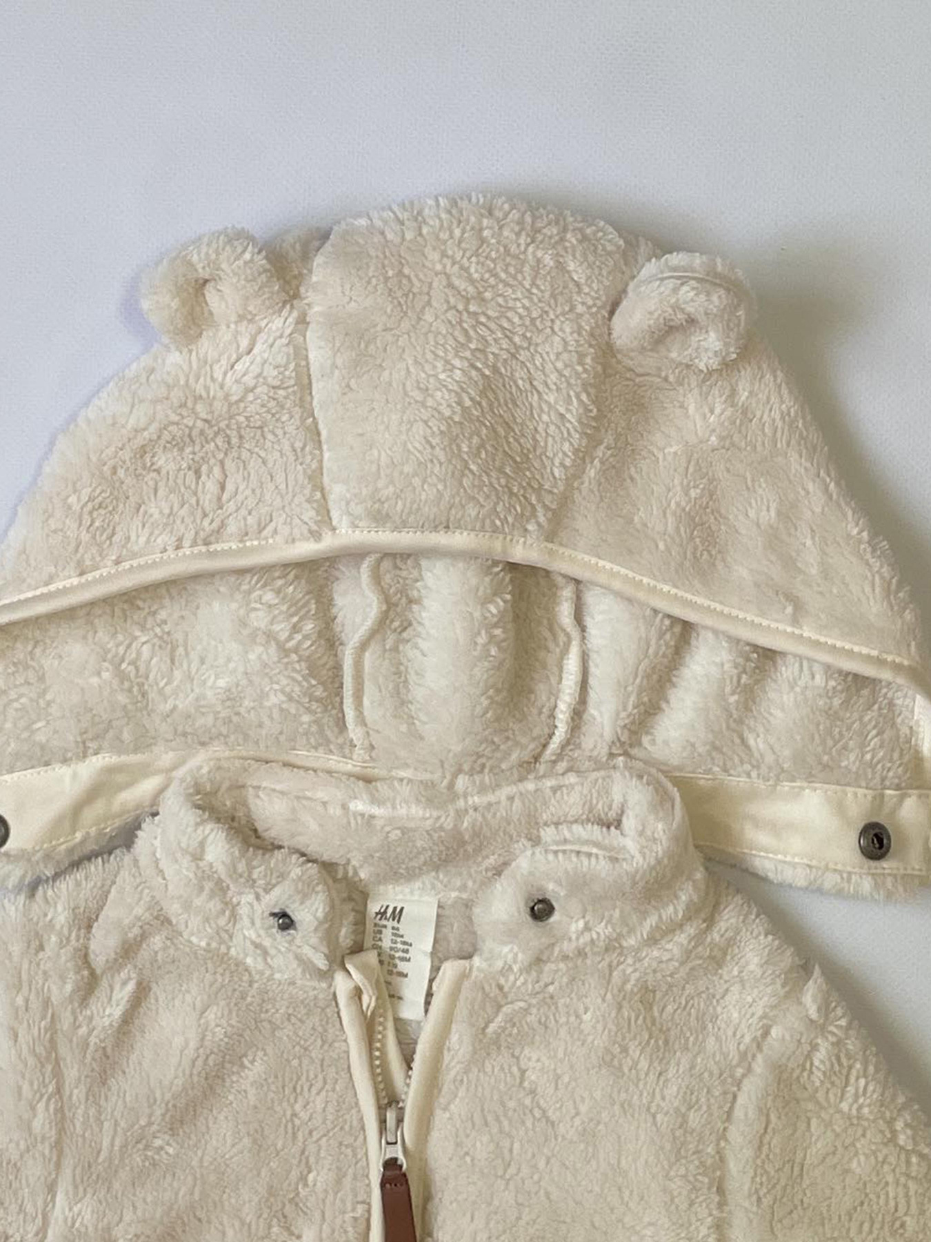 Демісезонна куртка H&M модель 10811396kwer_Молочный Фото