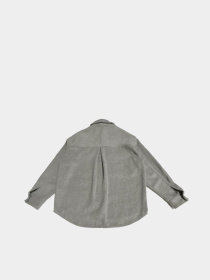 Куртка-сорочка Monki модель 9075482wer_Серый Фото