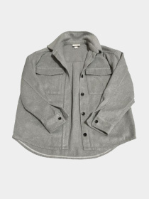 Куртка-сорочка Monki модель 9075482wer_Серый Фото