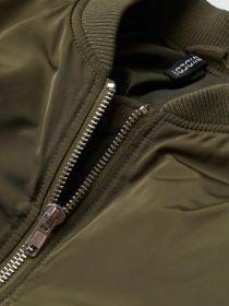 Бомбер H&M модель 9222242wer_Хаки Фото