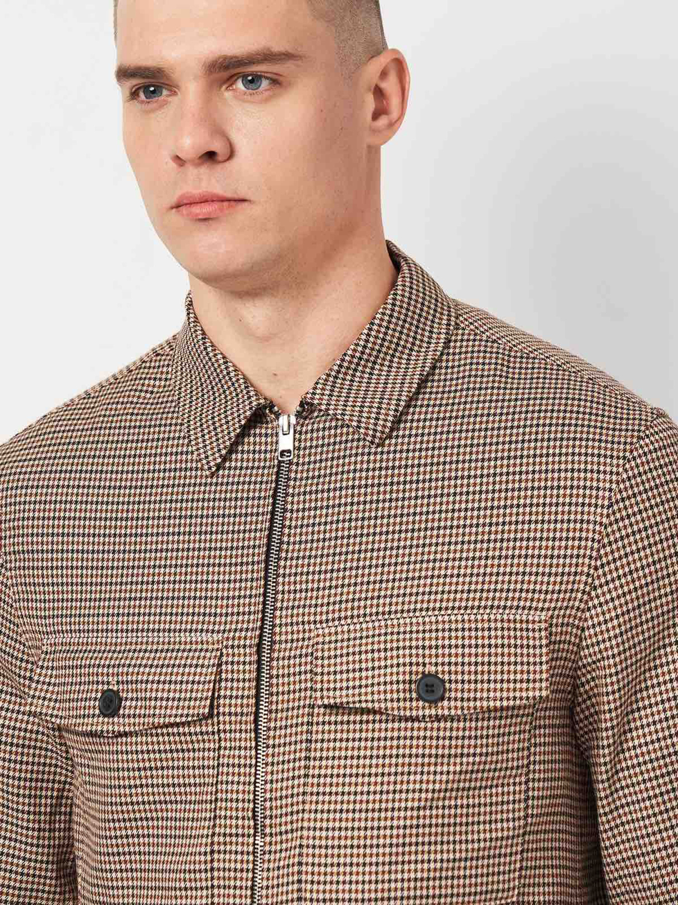 Куртка-сорочка H&M модель 3001192wer_Бежевый Фото