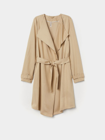 Плащ H&M модель 7193239dm_бежевый Плащ H&M модель 7193239dm_бежевый Фото