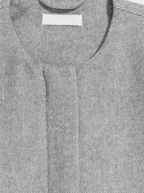 Пальто H&M модель 5111906RP11_серый меланж Фото