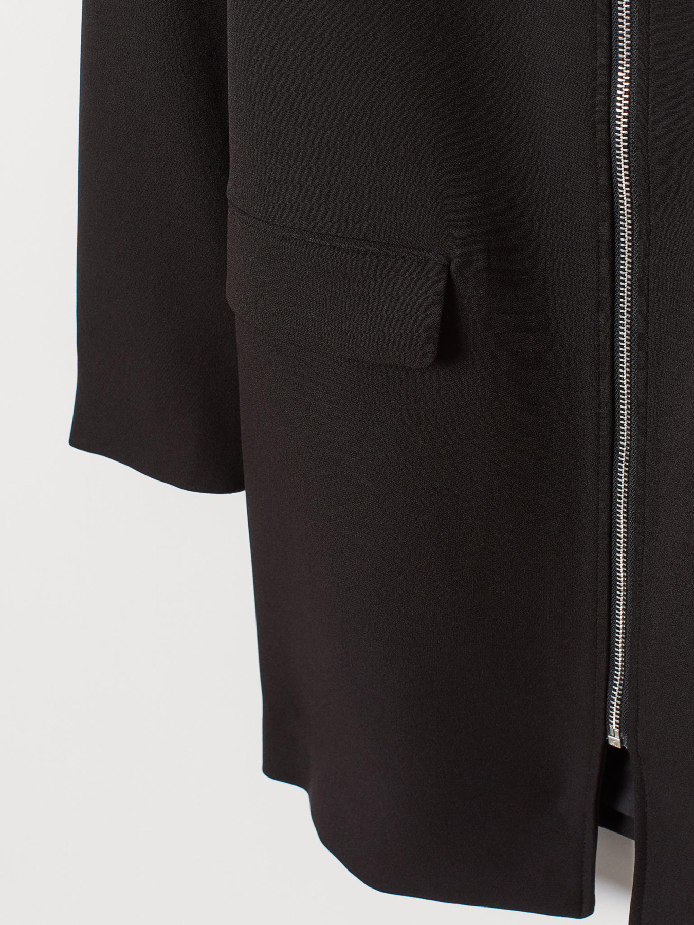 Пальто H&M модель 7815910sm_черный Фото