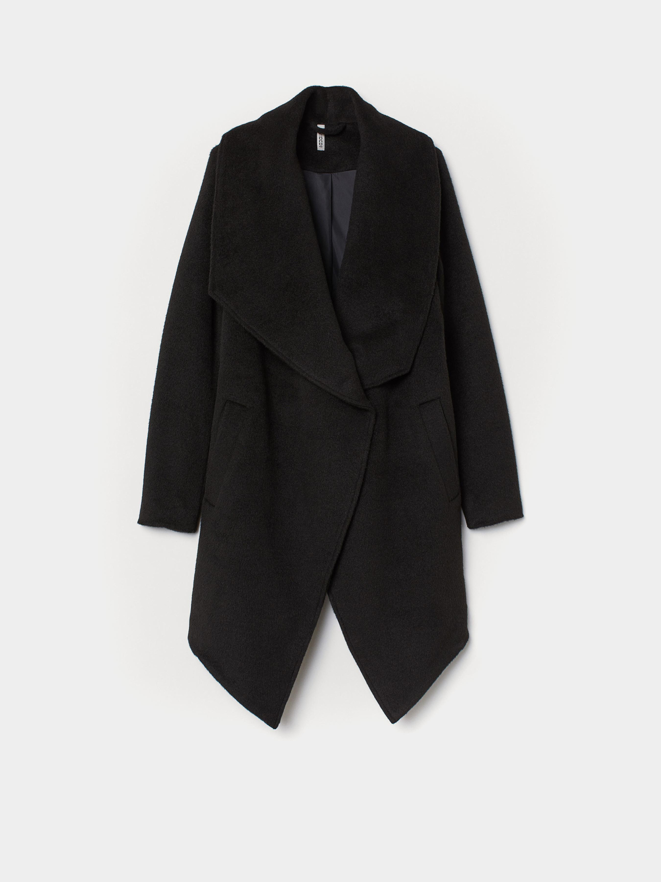 Пальто H&M модель 3009084wt_черный Фото