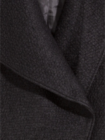 Пальто H&M модель 3009084wt_черный Фото