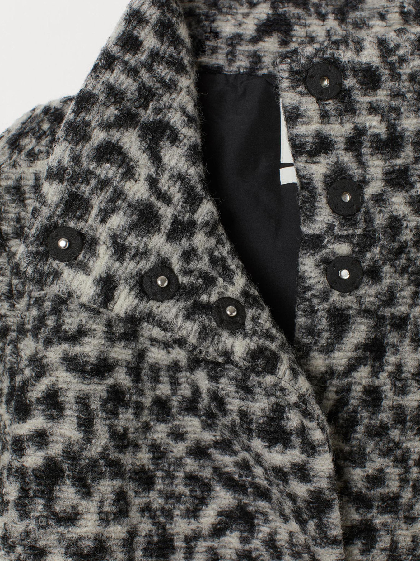 Пальто H&M модель 8099770wtr_Серый Фото