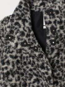 Пальто H&M модель 8099770wtr_Серый Фото