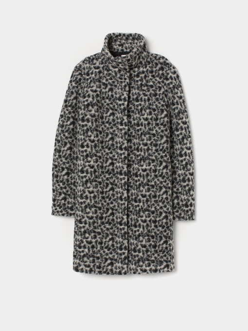 Пальто H&M модель 8099770wtr_Серый Фото