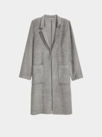 Пальто H&M модель 3901634RP6_серый Фото