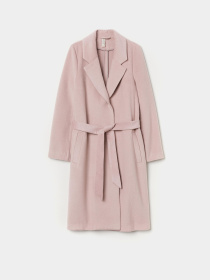 Пальто H&M модель 6902128wt_пудровый Фото