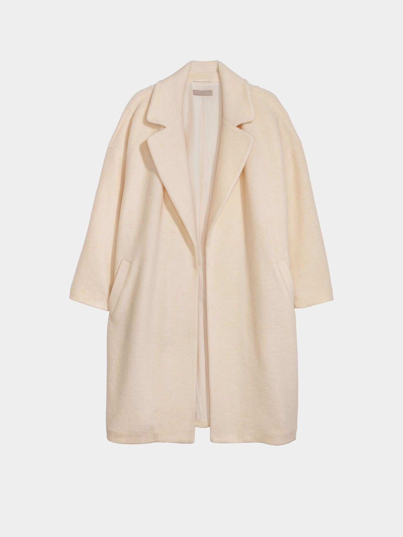 Пальто H&M модель 6161647wt_кремовый Фото