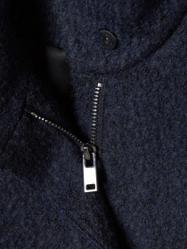 Пальто H&M модель 6617948wt_темно-синий Фото