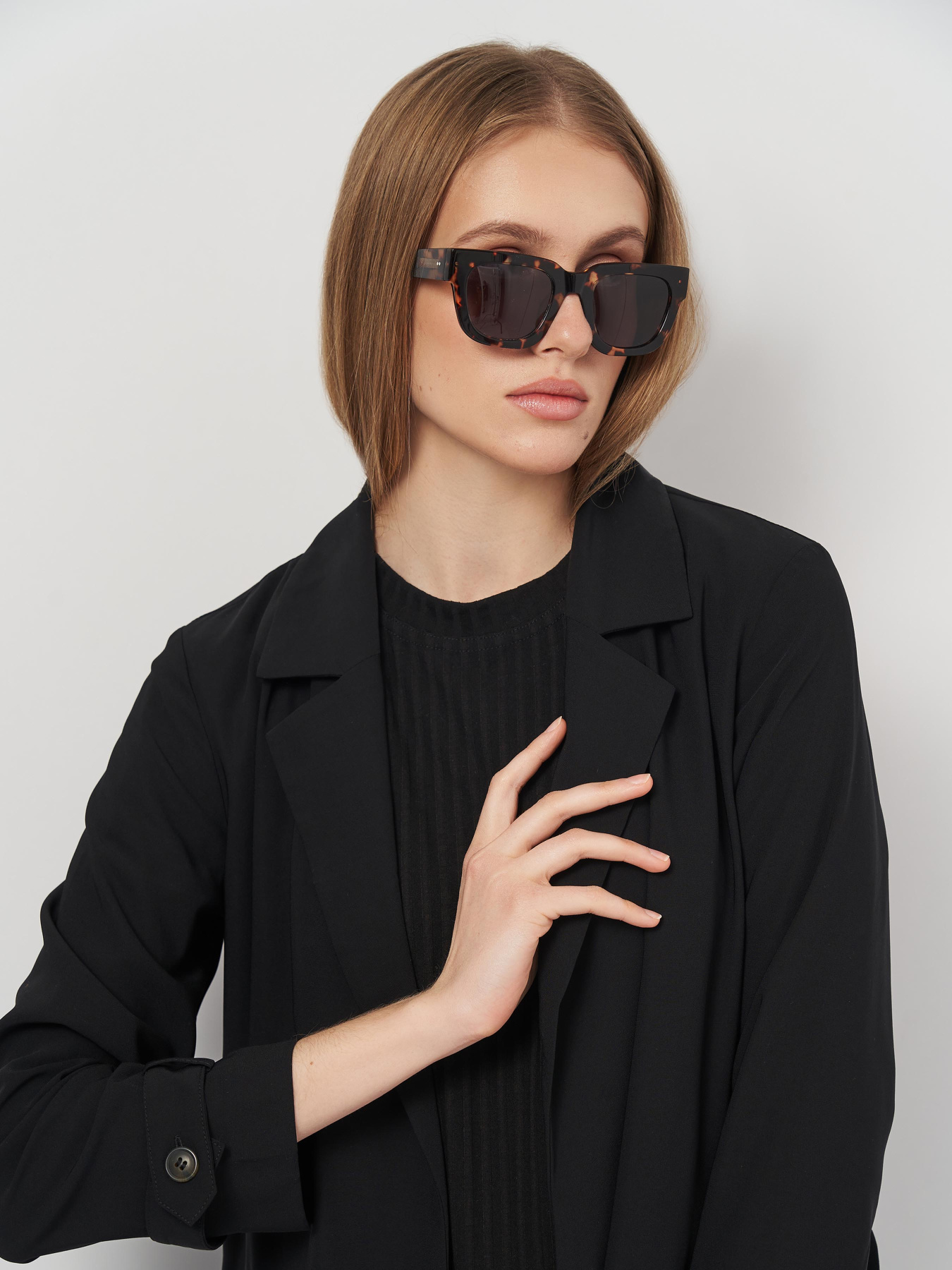 Тренч H&M модель 1114789arl_Черный Фото