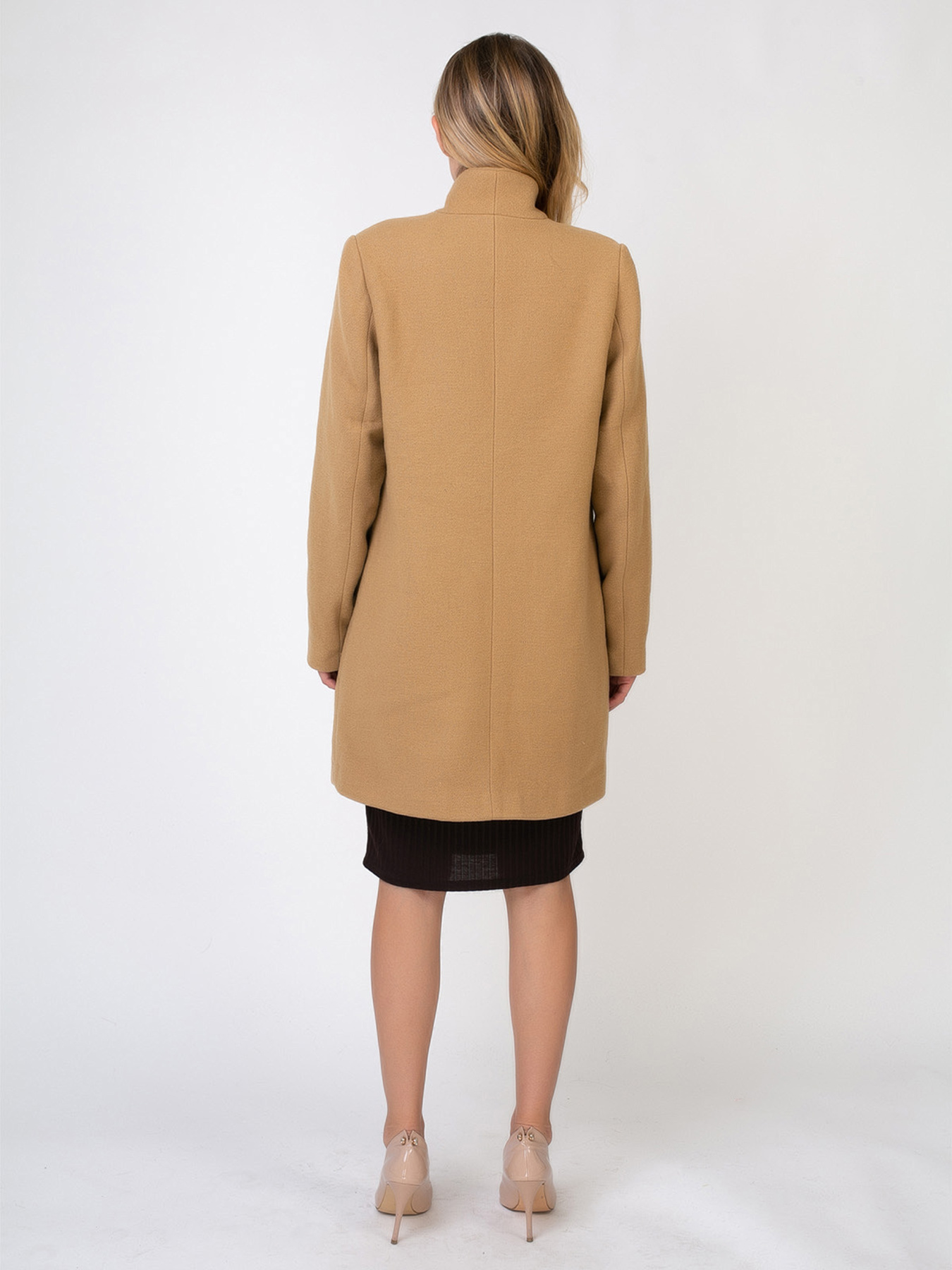 Пальто H&M модель 6626440Awt_бежевый Фото