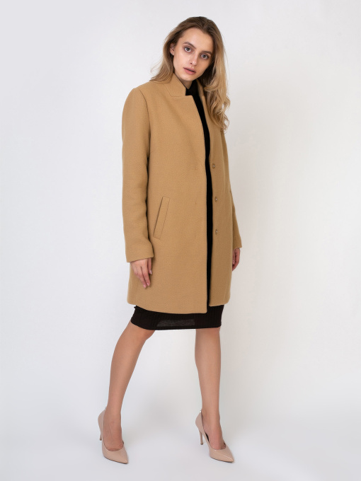 Пальто H&M модель 6626440Awt_бежевый Фото