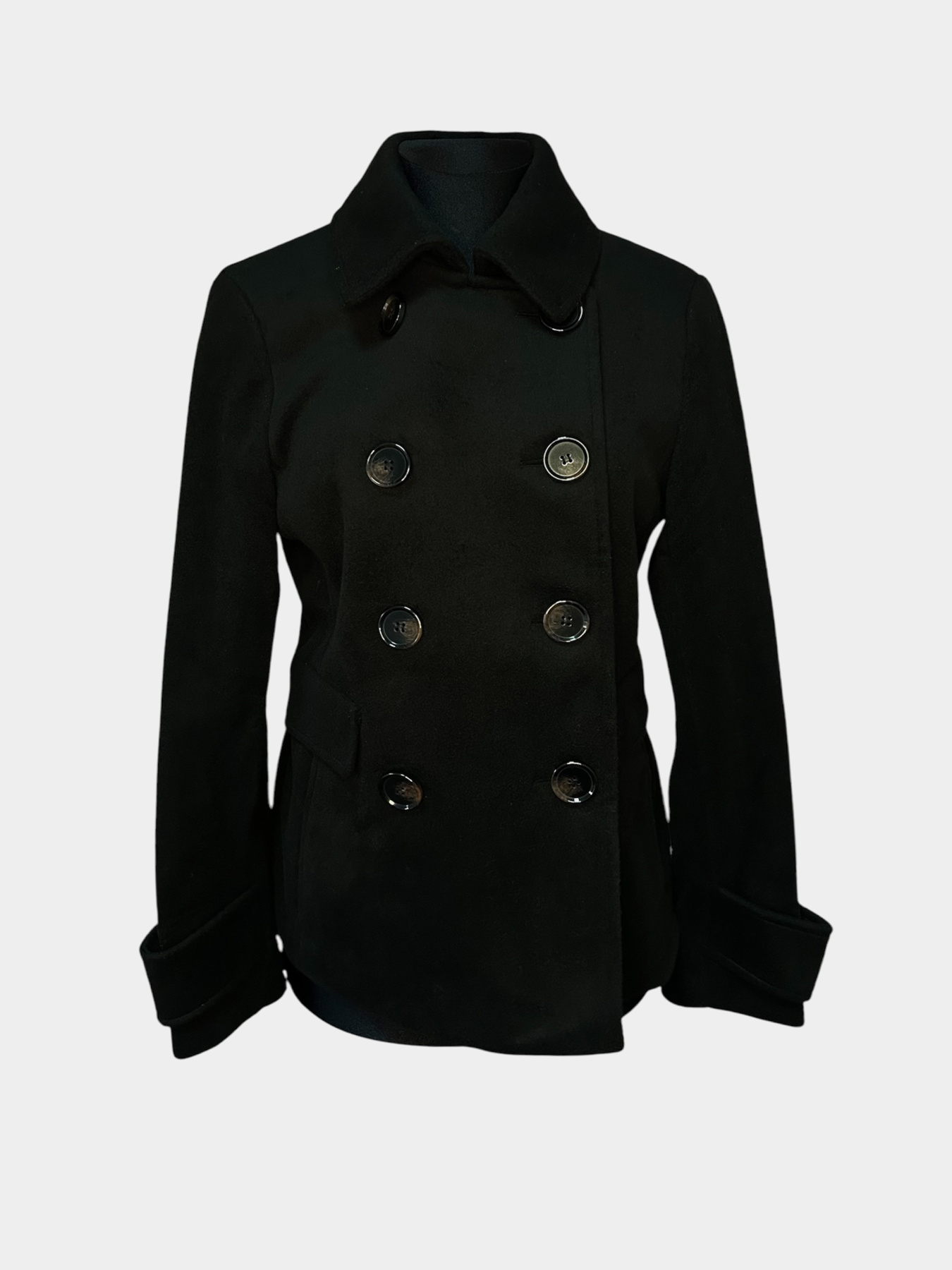 Пальто H&M модель 9113642wer_Черный Фото