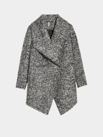 Пальто H&M модель 3009086dlog_Темно- серый Фото