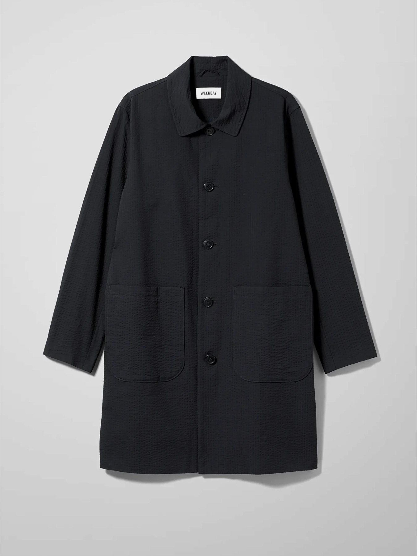 Пальто Weekday модель 8633761ral_Черный Фото