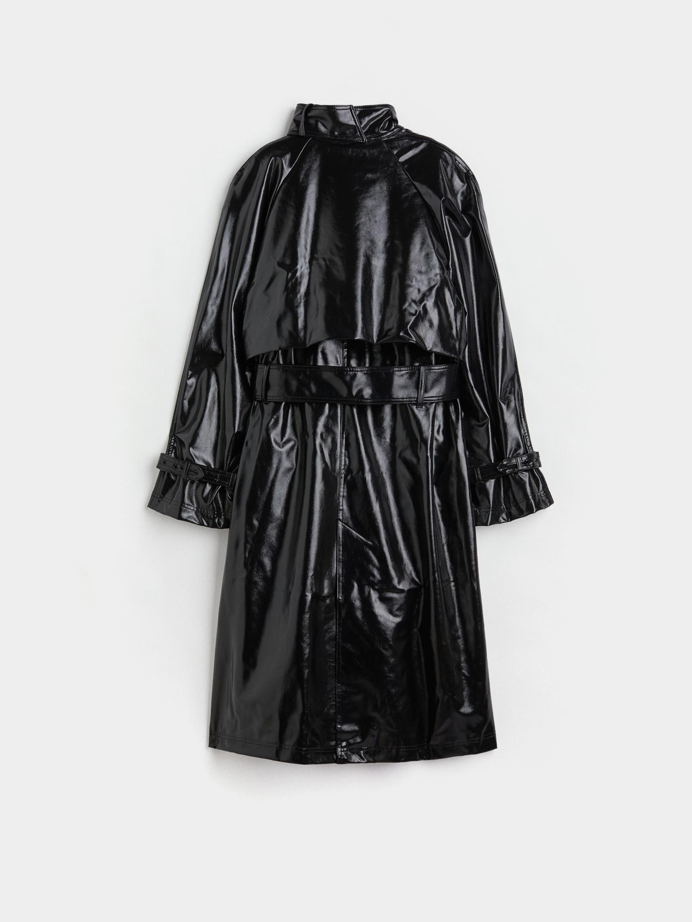 Тренч H&M модель 1027301ral_Черный Фото