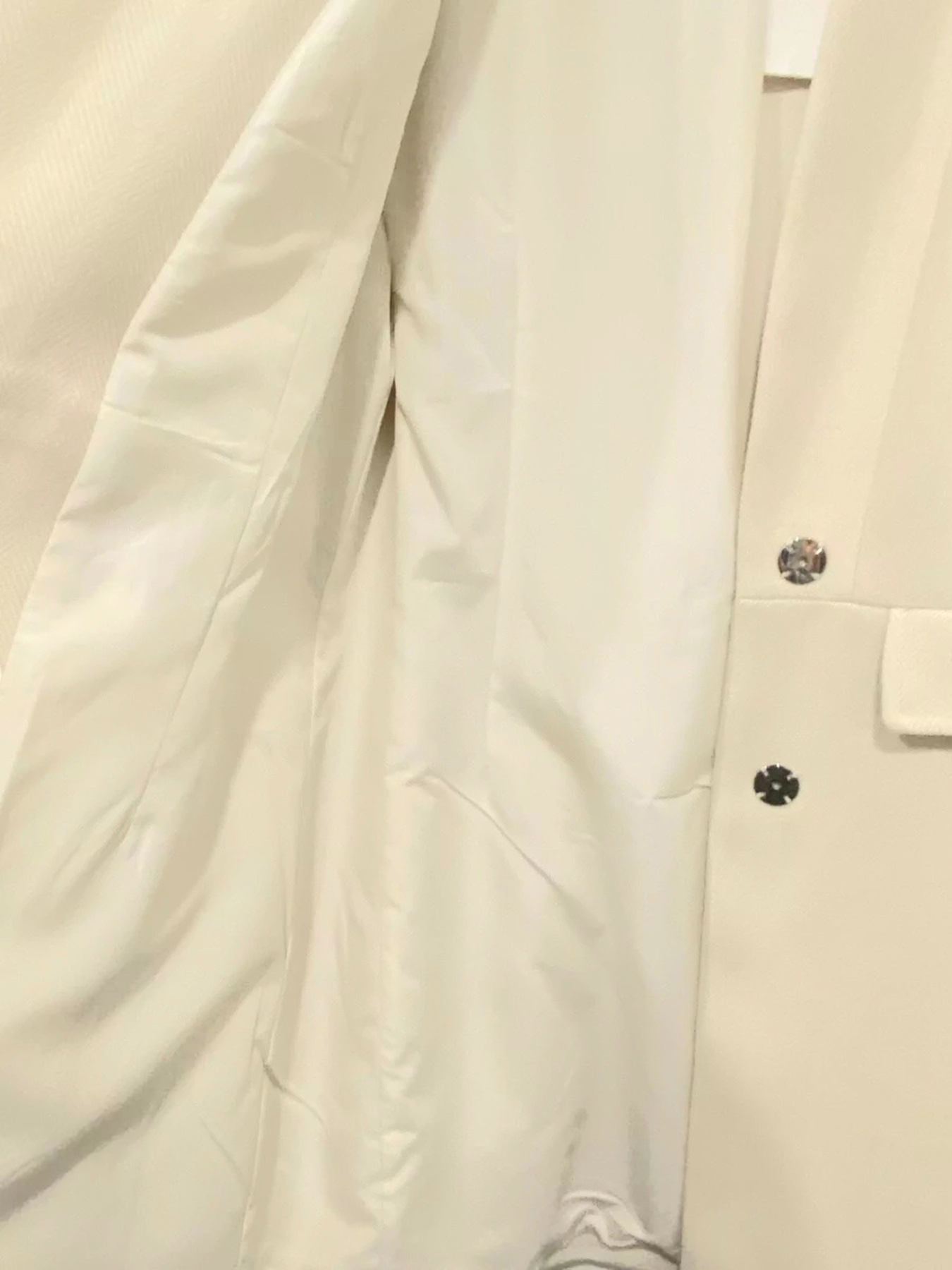 Пальто H&M модель 1012551wer_Молочный Фото