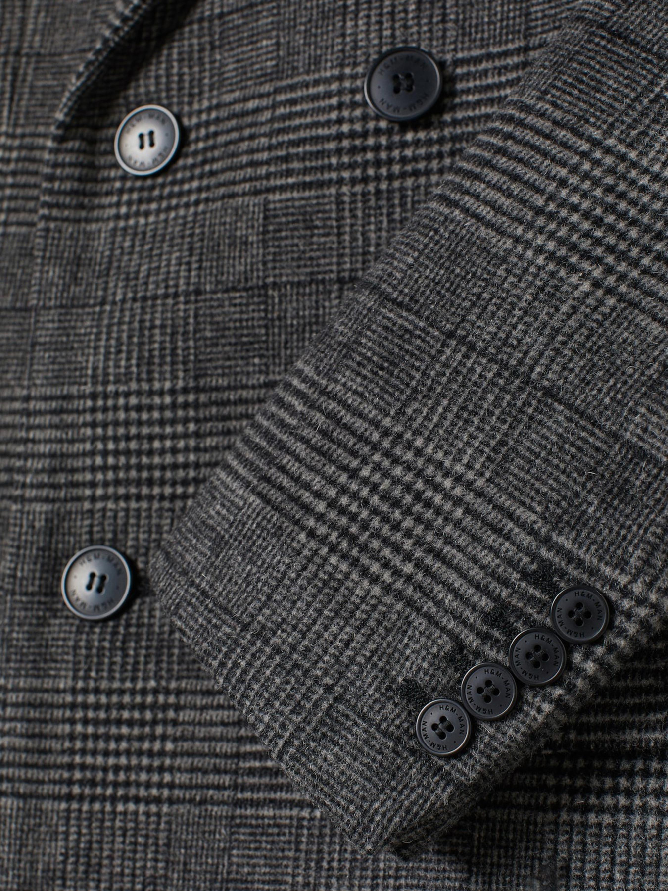 Пальто H&M модель 7505650wer_Серый Фото