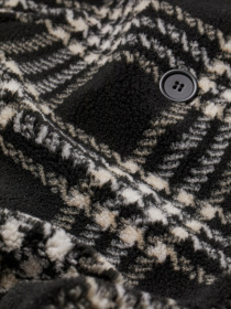 Пальто H&M модель 9168002wer_Черно-белый Фото