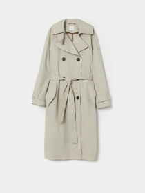 Тренч H&M модель 8030140wer_Бежевый Фото