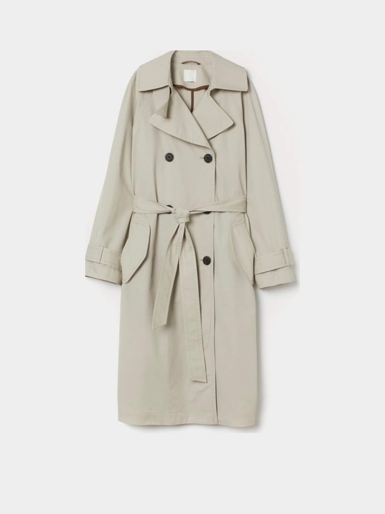 Тренч H&M модель 8030140wer_Бежевый Фото