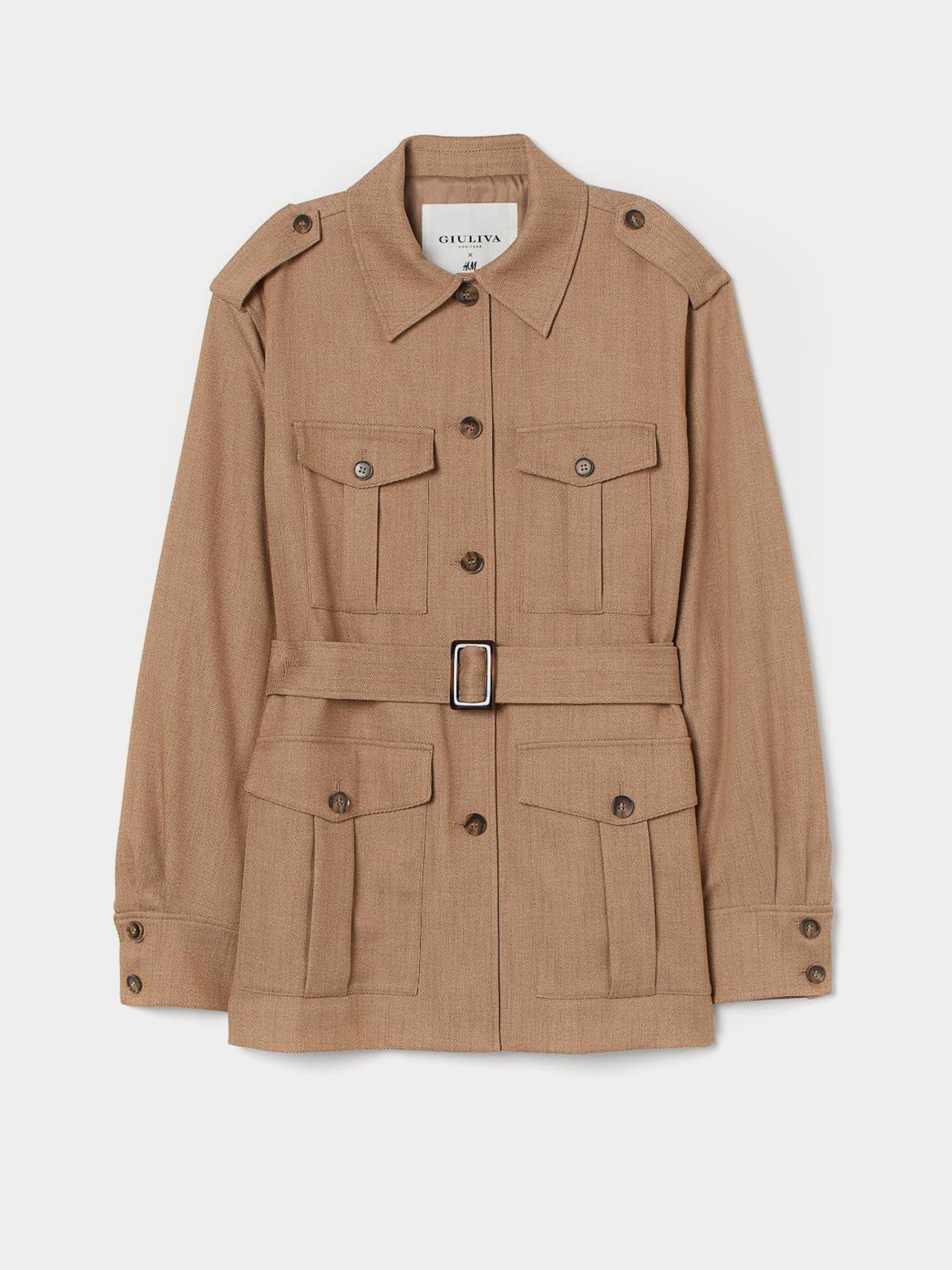 Куртка-рубашка H&M модель 9306122wer_Бежевый Фото