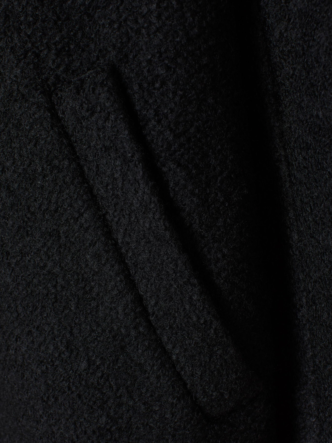 Пальто H&M модель 7402100wt_Черный Фото