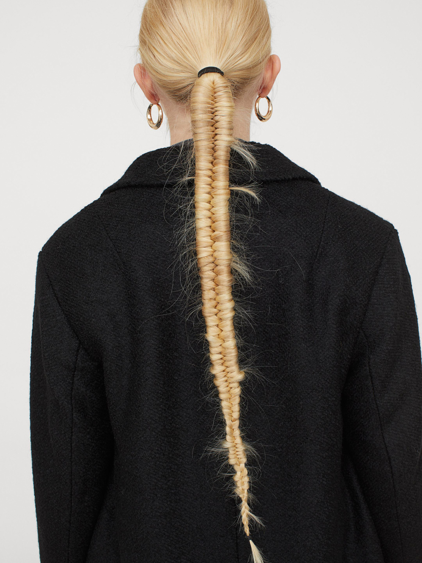 Пальто H&M модель 7402100wt_Черный Фото