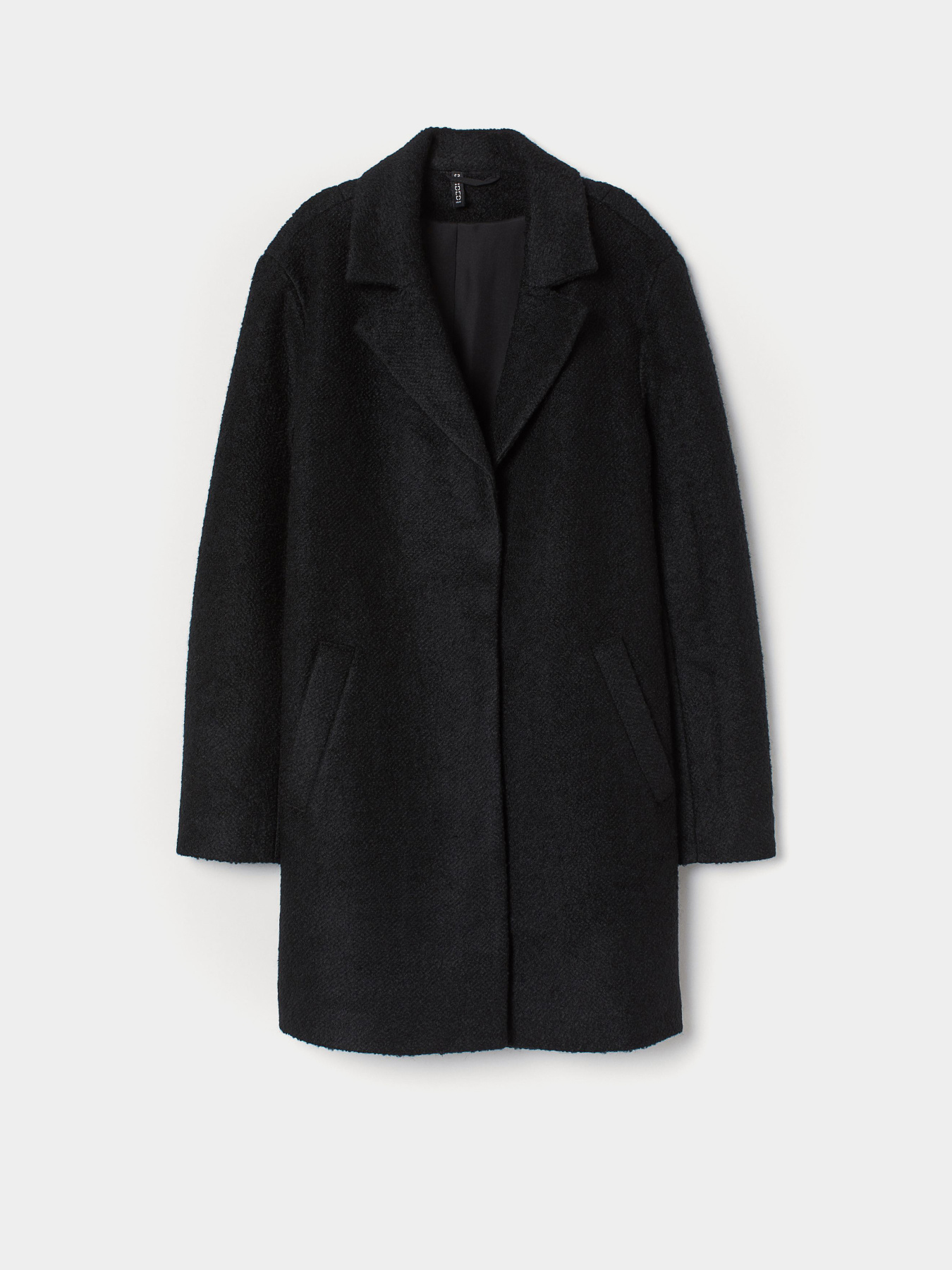 Пальто H&M модель 7402100wt_Черный Фото