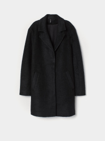 Пальто H&M модель 7402100wt_Черный Фото