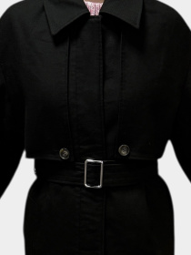 Пальто H&M модель 2325691wer_Черный Фото