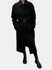 Пальто H&M модель 2325691wer_Черный Фото