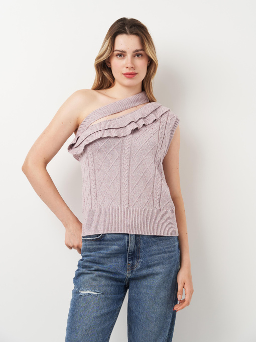 Жилет H&M модель 2001122ral_Сиреневый Фото