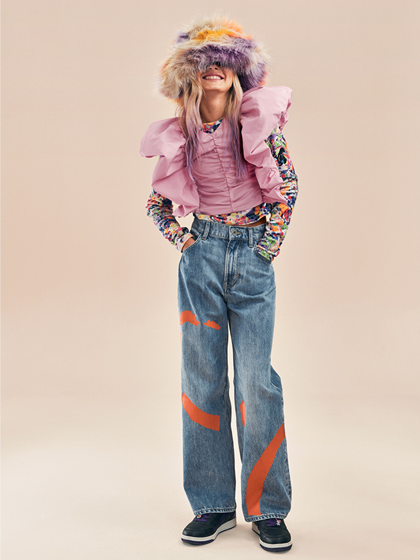 Жилет H&M модель 1100663arl_Розовый Фото