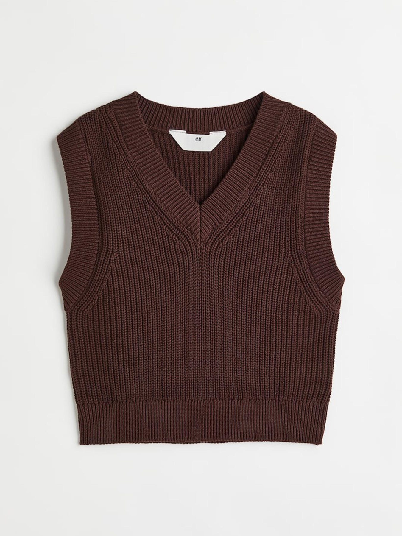 Жилет H&M модель 8656923kwer_Коричневый Фото