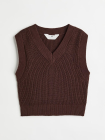 Жилет H&M модель 8656923kwer_Коричневый Фото