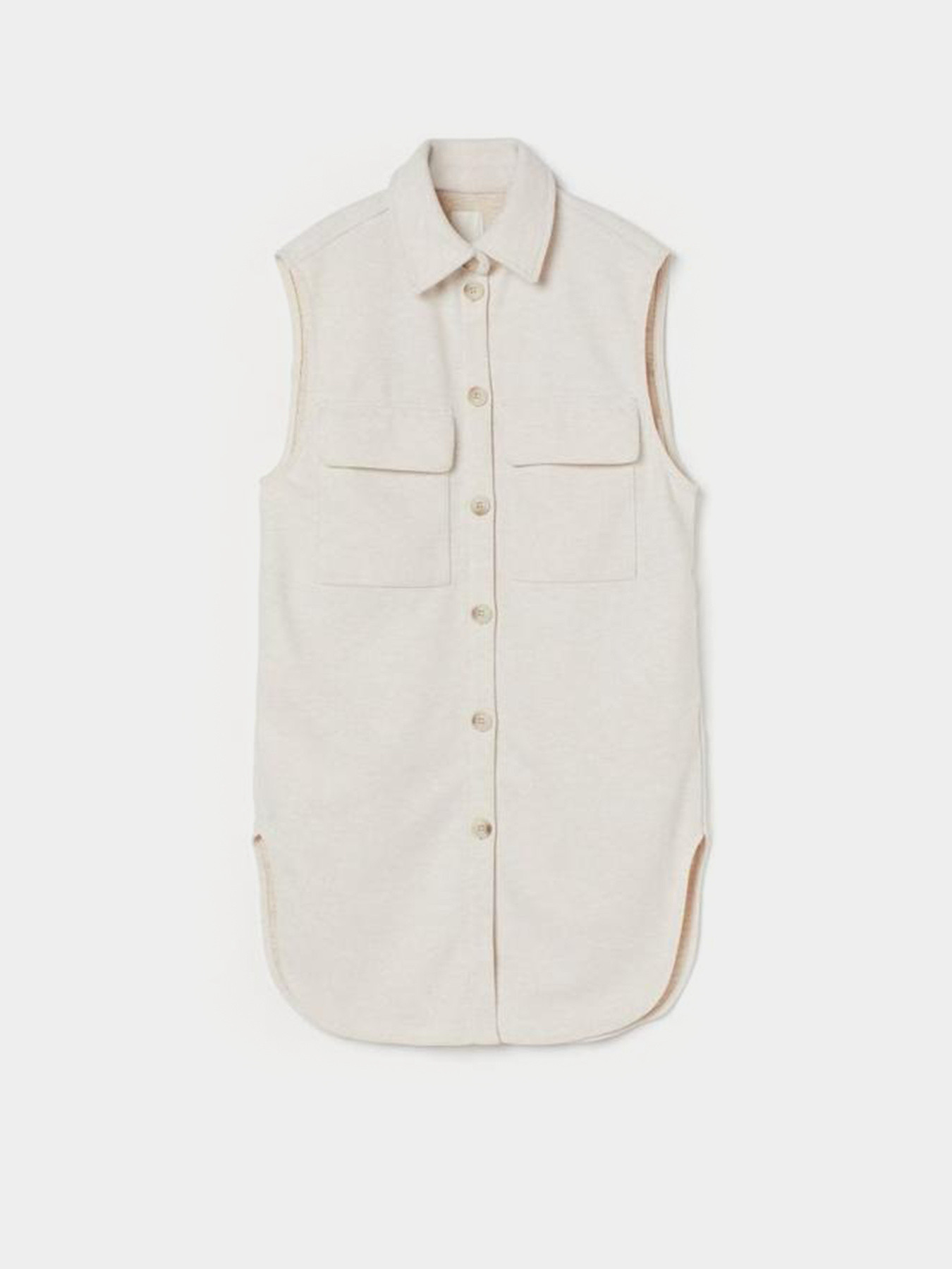 Жилет H&M модель 9893674wer_Светло-бежевый Жилет H&M модель 9893674wer_Светло-бежевый Фото