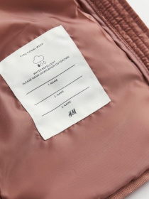 Утеплений жилет H&M модель 10756386kwer_Пудровый Фото