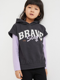 Жилет H&M модель 10396755kwer_Темно-серый Фото