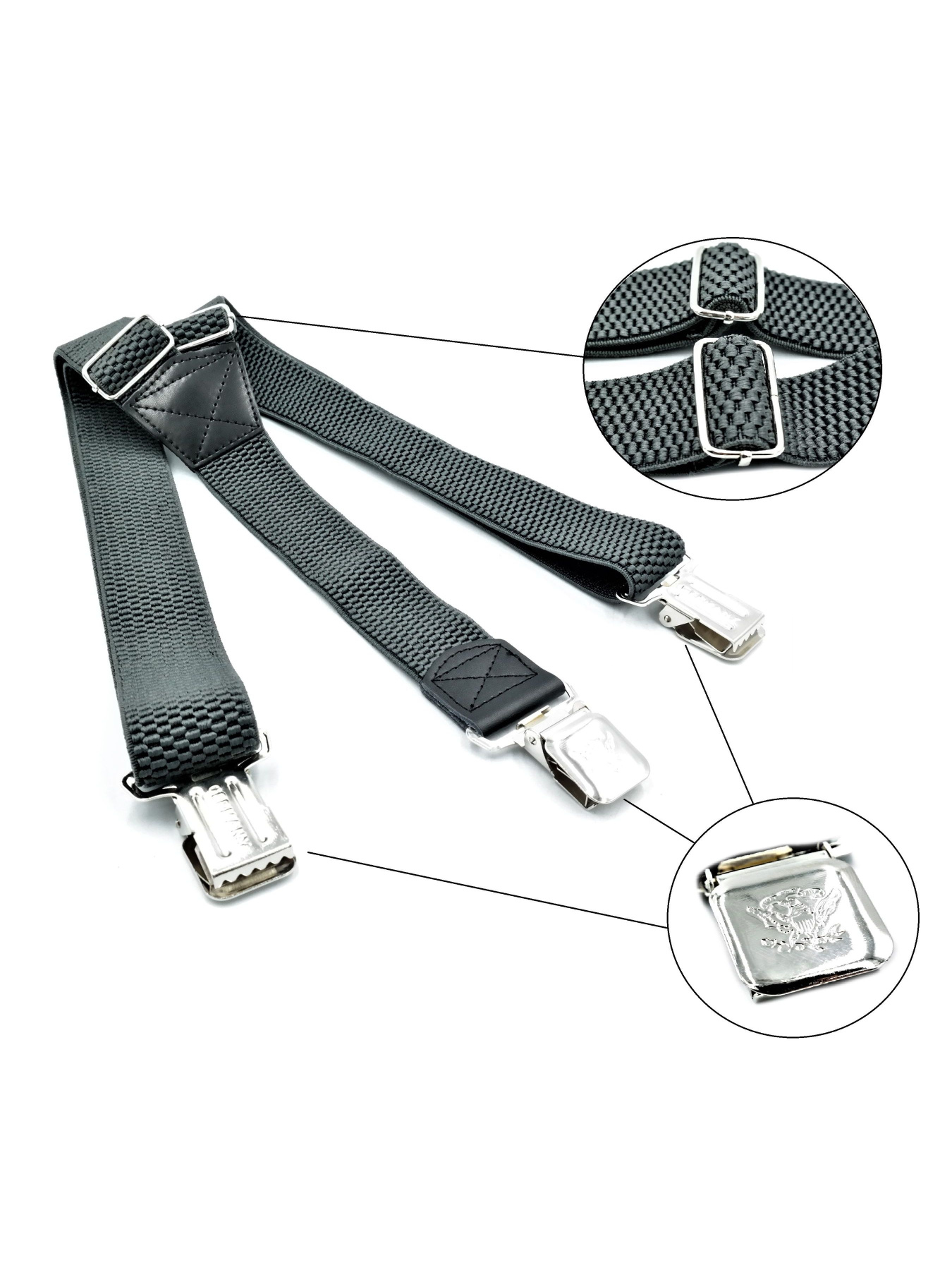 Подтяжки Weatro модель 0017PI Фото