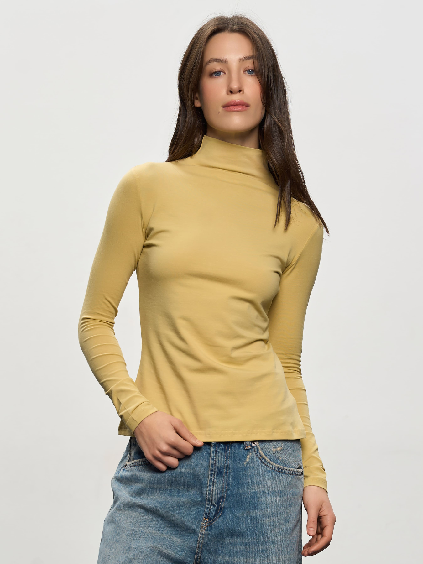 Водолазка Роза модель 240402_beig Фото