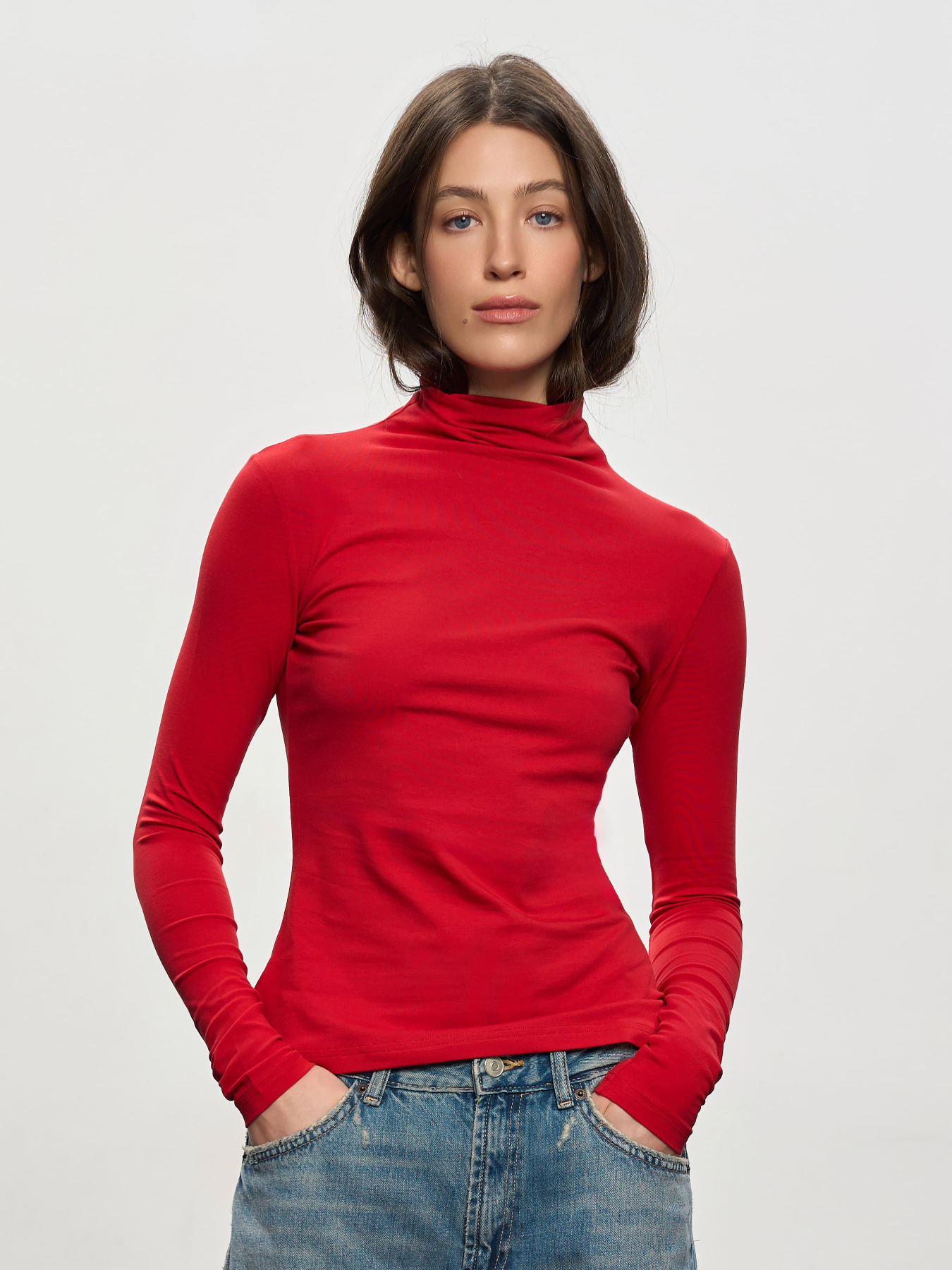 Водолазка Роза модель 240402_red Фото