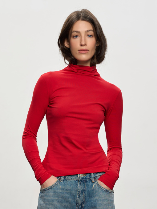 Водолазка Роза модель 240402_red Фото