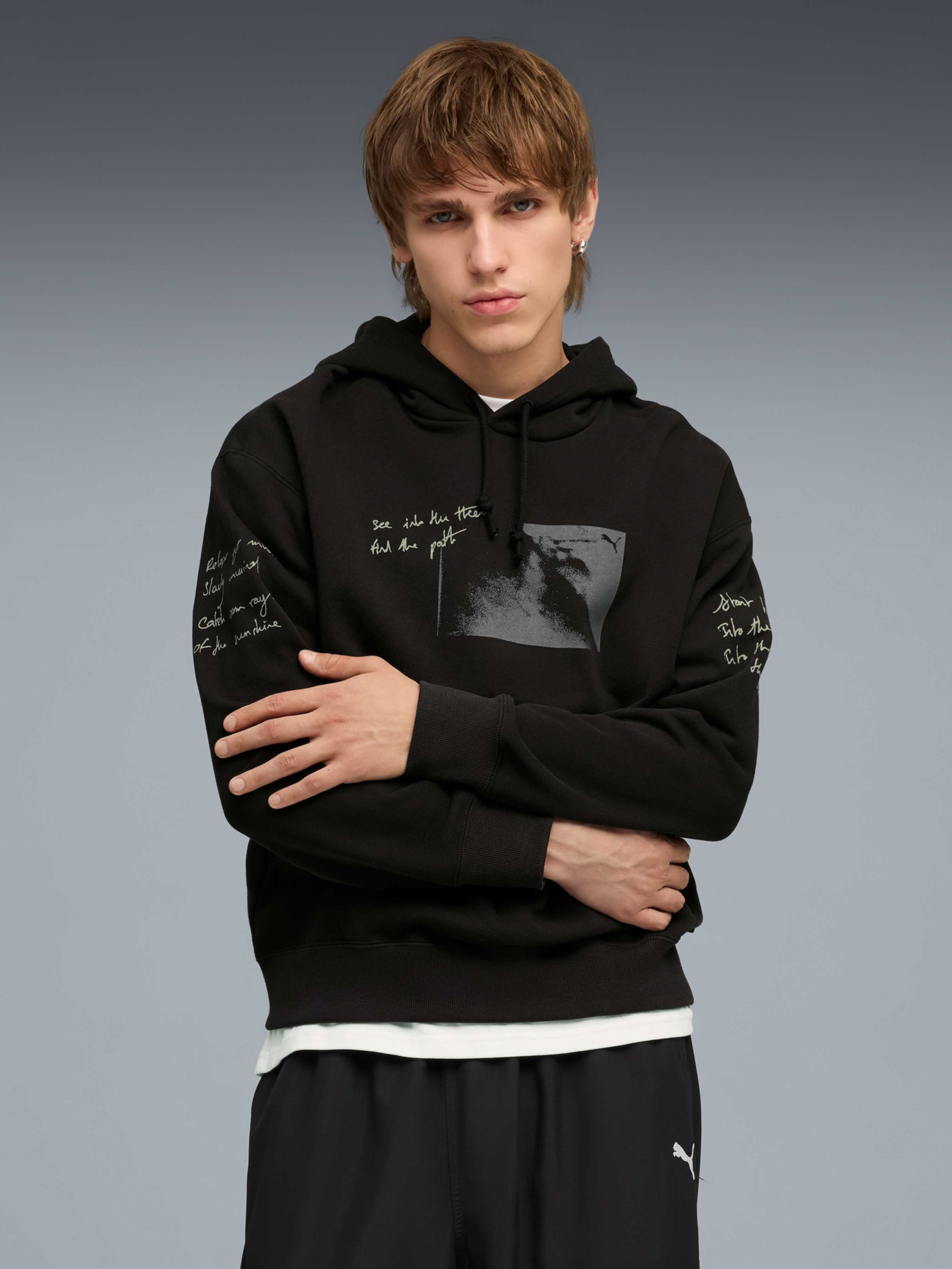 Худі PUMA Graphic Hoodie модель 632482 Фото