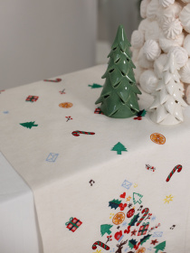 Новорічна доріжка "Різдвяна мелодія" Едельвіка модель 553-25-00 Новорічна доріжка "Різдвяна мелодія" Едельвіка модель 553-25-00 Фото